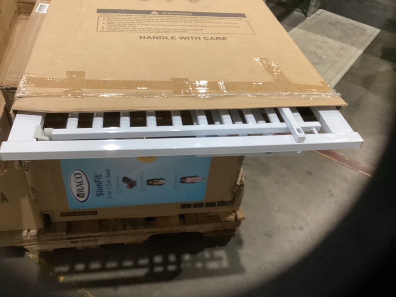 Condition photo showing Good Condition for 51.18" extra tall cat gate for door way auto close, 30"-40" adjustable width pet gate with 2.75" and 5.5" extension kits, no drilling pressure mount kit, white white 51"