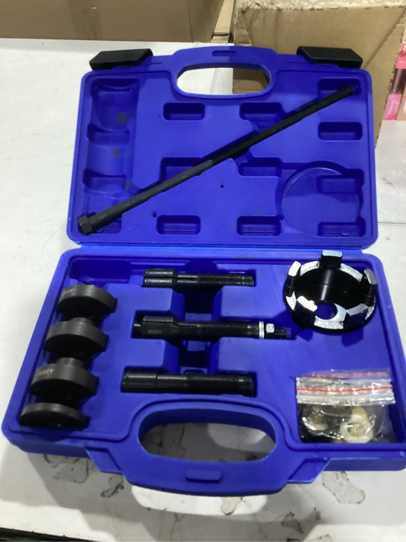 Condition photo showing New/Like New for orion motor tech wheel bearing puller tool kit compatible with harley davidson motorcycles, wheel bearing remover installer tool set for 0.75" 1" 25mm bearings compatible with hogs from 2000 blue