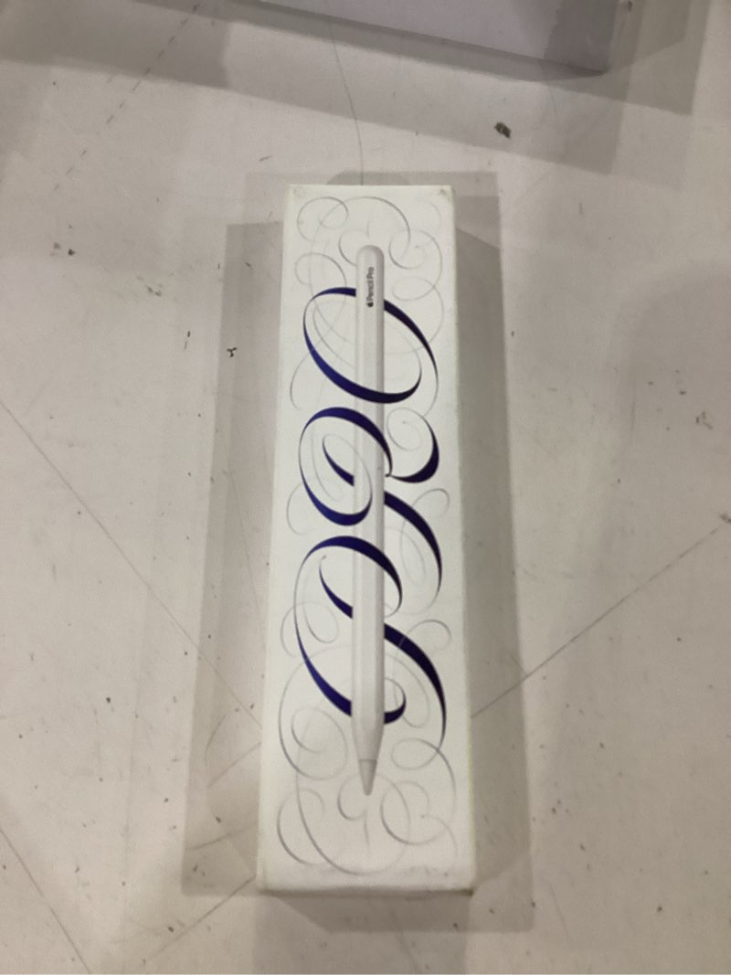 Condition photo showing Good Condition for apple pencil pro: latest model - device compatibility check required - pixel-perfect precision, tilt and pressure sensitivity, perfect for note-taking, drawing, and art. charges and pairs magnetically