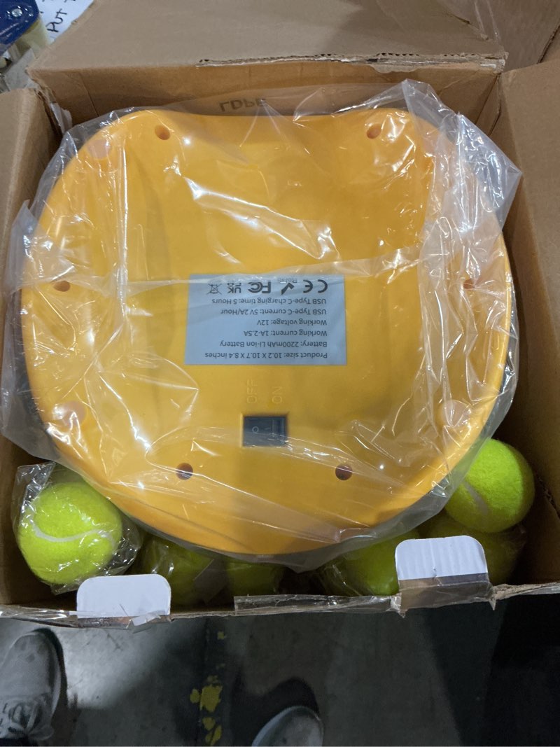 Condition photo showing Good Condition for Interactive Automatic Ball Launcher for Dogs - 12 Tennis Balls,BallLauncher for Medium & Small Dogs, Self-Throwing Machine,Dog Ball Thrower Launcher