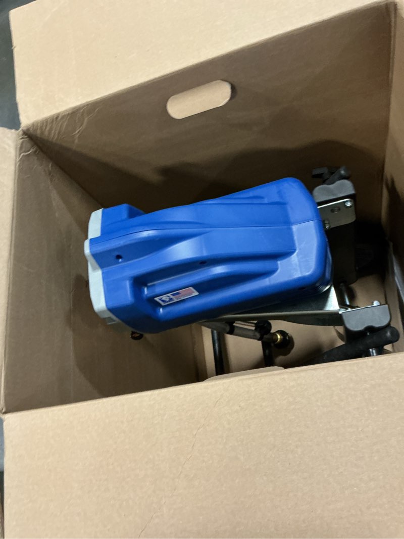 Condition photo showing As Is for graco magnum x7 cart airless paint sprayer