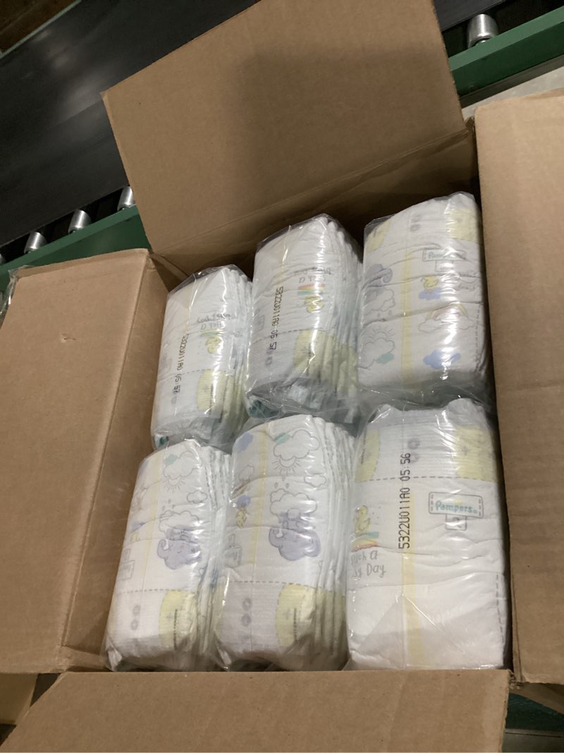 Condition photo showing Good Condition for pampers swaddlers diapers size 2  186 count (select for more options)