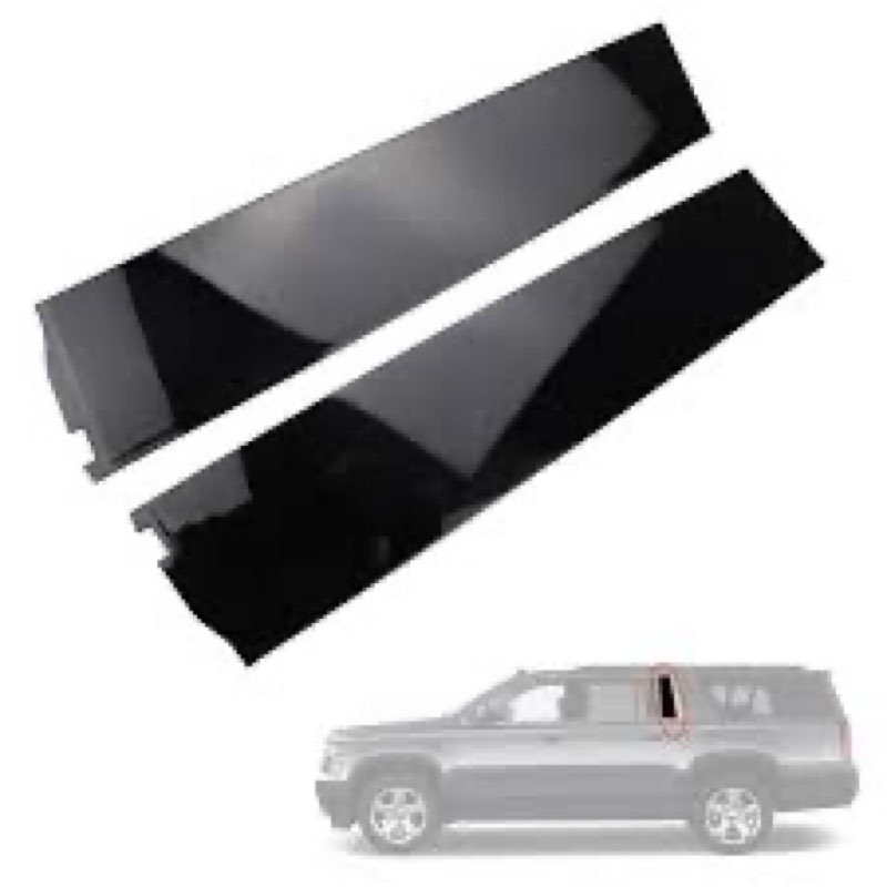 926-247 926-248, Rearward Door Applique, Compatible with 2015-2018 Cadillac Escalade ESV, Chevy Subu