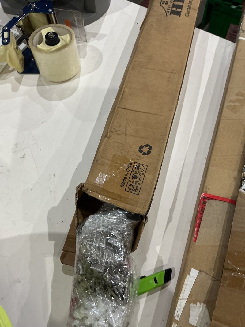 Condition photo showing Good Condition for curtain rod w clips