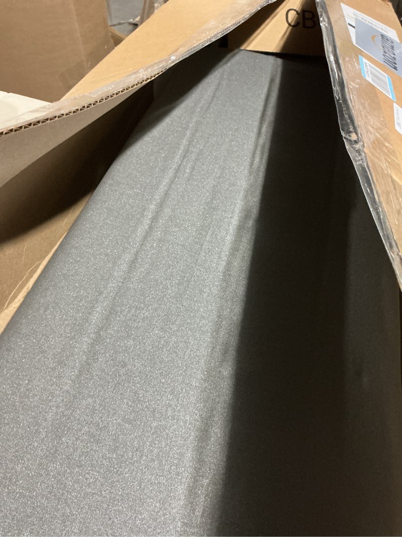 Condition photo showing As Is for ironing board, heat resistant cover iron board with steam rest, non-slip foldable ironing stand. heavy sturdy metal frame legs iron stand(13 * 34 * 53 inches) (silver gray)