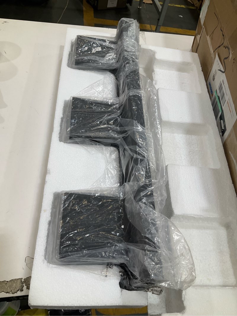 Condition photo showing Good Condition for volisun modern black bathroom vanity light fixtures (3-light, 24-inch), 5cct dimmable bathroom lighting fixtures over mirror matte black-5cct 24-inch