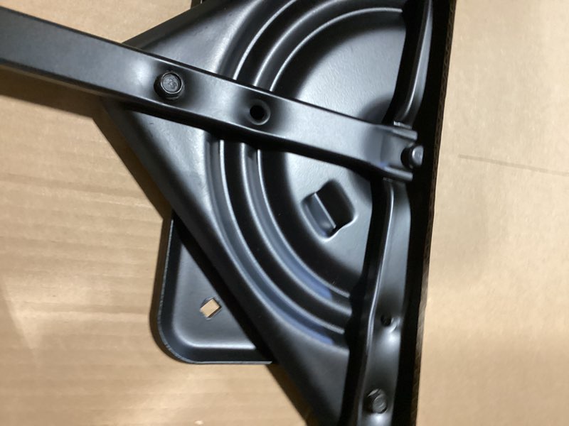 Condition photo showing New/Like New for yoogu heavy duty 22” recliner chair sofa furniture ring swivel base replacement with 10 inch plate (22 inch)