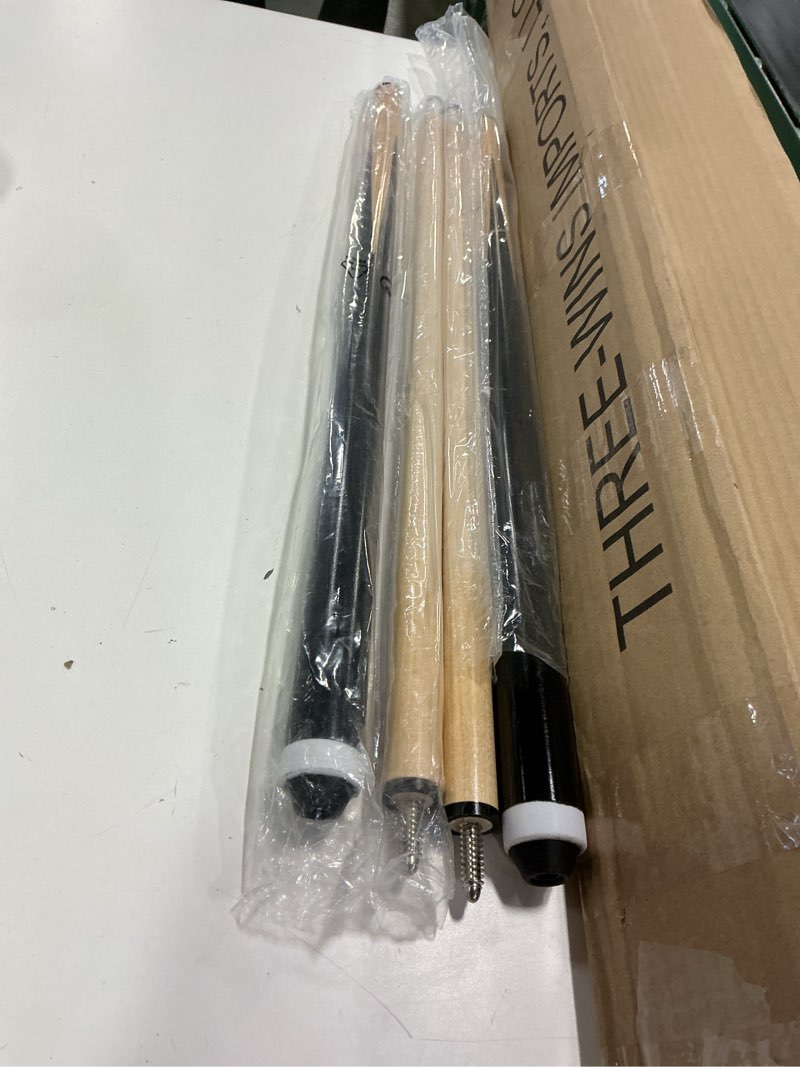 Condition photo showing Good Condition for East Eagle 36 Inch/48 Inch/58 Inch Billiard House Cue Sticks 2-Piece Pool Cue