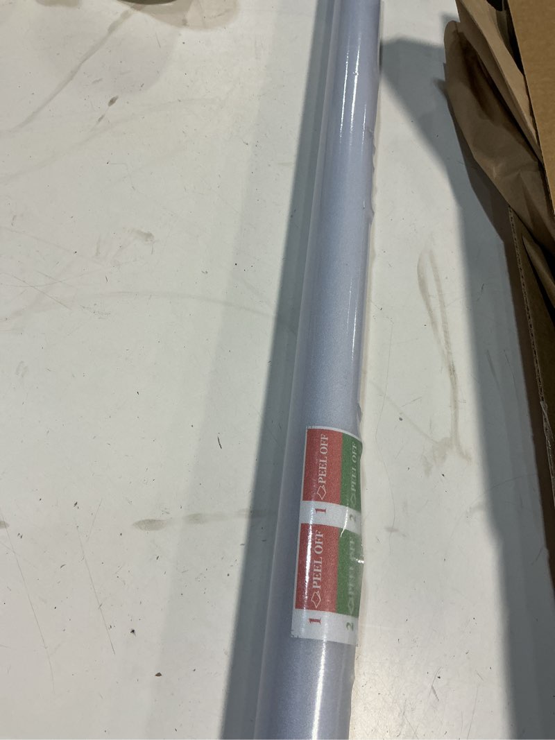 Condition photo showing New/Like New for Coavas Window Privacy Film Frosted Glass Static Clings, Decorative Bathroom Door Privacy Film Day and Night, Heat UV Blocking Anti-Glare Frosting Stickers Renter Non-Adhesive, 35.4 x 118.1 Inch, Pure 35.4 x 118.1 Inch Pure