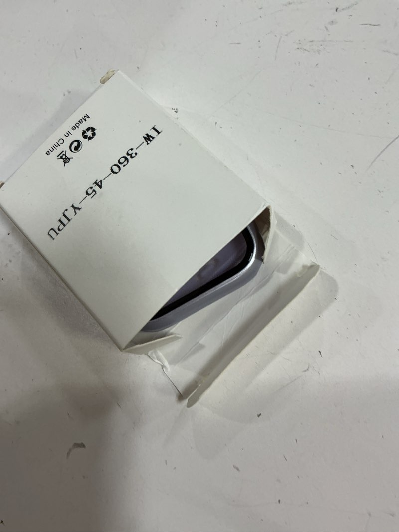 Condition photo showing New/Like New for Tensea (2 in 1) for Waterproof Apple Watch Screen Protector Case 45mm Series 9/8/7 Accessories, 360 Front and Back, iWatch PC Face Cover with Tempered Glass for Women Men, 45 mm 45mm Series 9/8/7 Purple