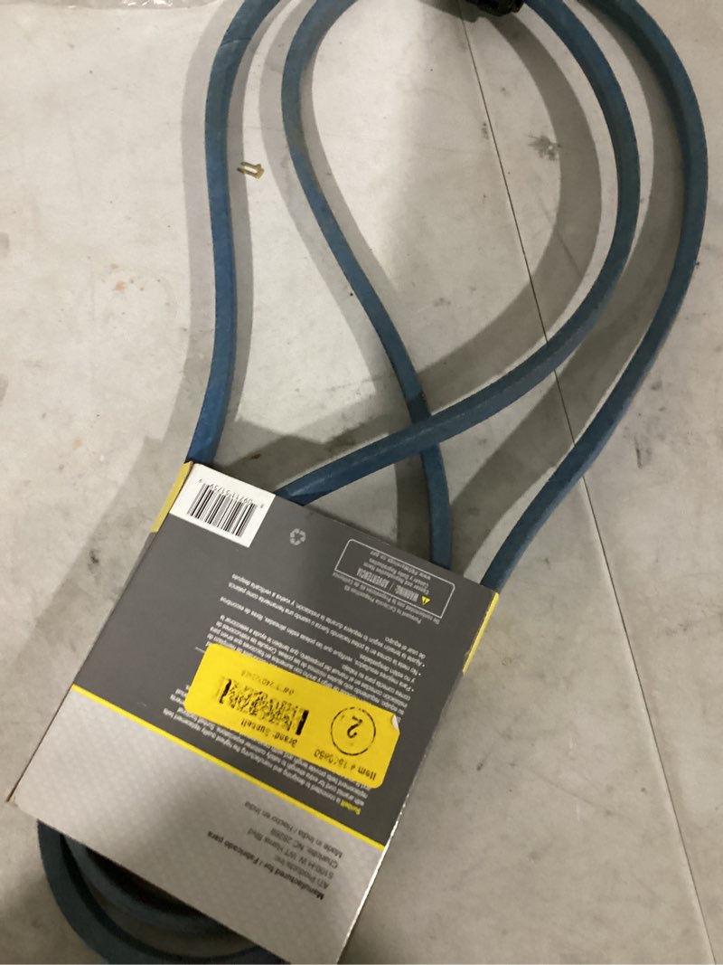 Condition photo showing Good Condition for sunbelt 1/2-in x 91-in deck/drive belt, multiple, replaces oem part number a89k, 4l910k