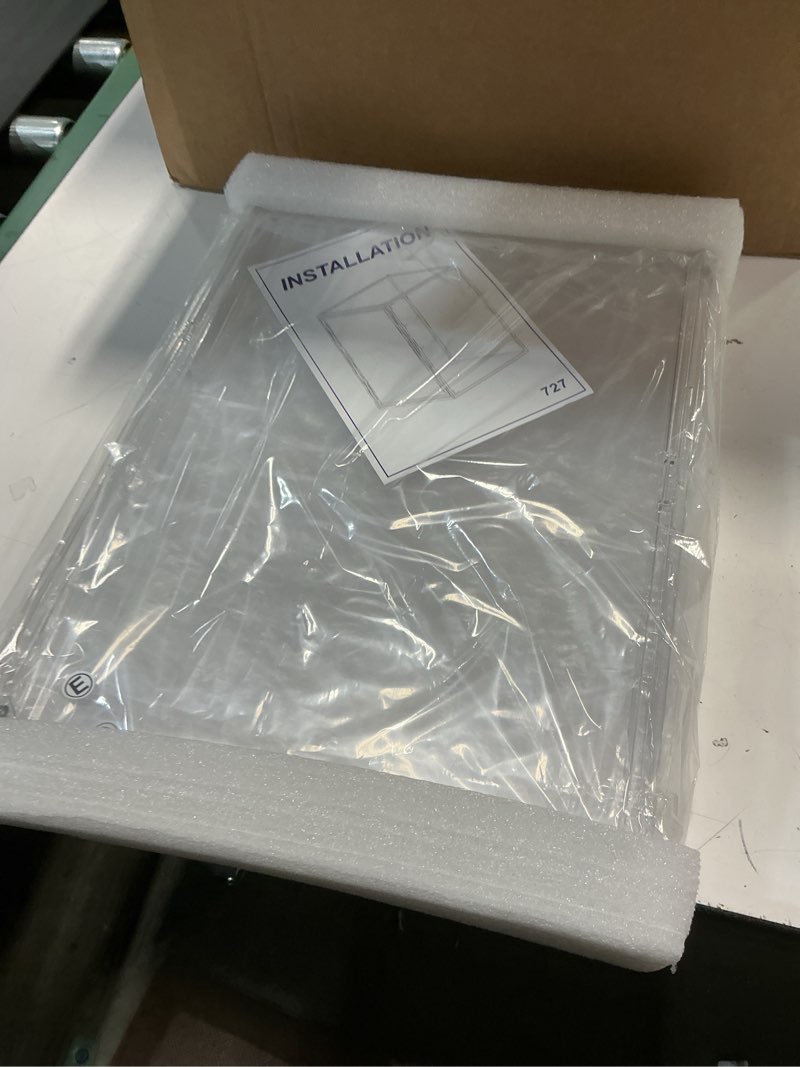 Condition photo showing Good Condition for MECCANIXITY Acrylic Display Case Plastic Box Cube Storage Box Clear Assemble Showcase 10.2x8.3x12.2 Inch for Collectibles