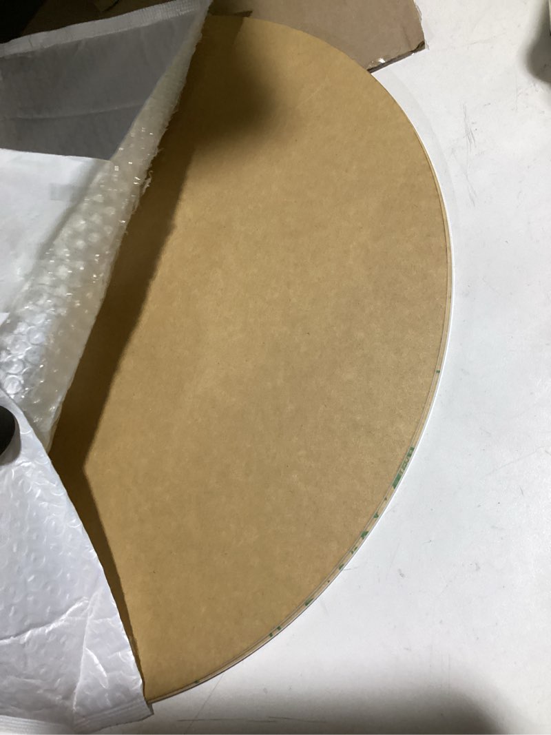 Condition photo showing Good Condition for 2 pack round acrylic sheet, 2.7~3mm thick acrylic plastic sheets plexiglass boards for laser cutting and diy craft projects (opaque white, 16 inch diameter) opaque white 16 inch diameter