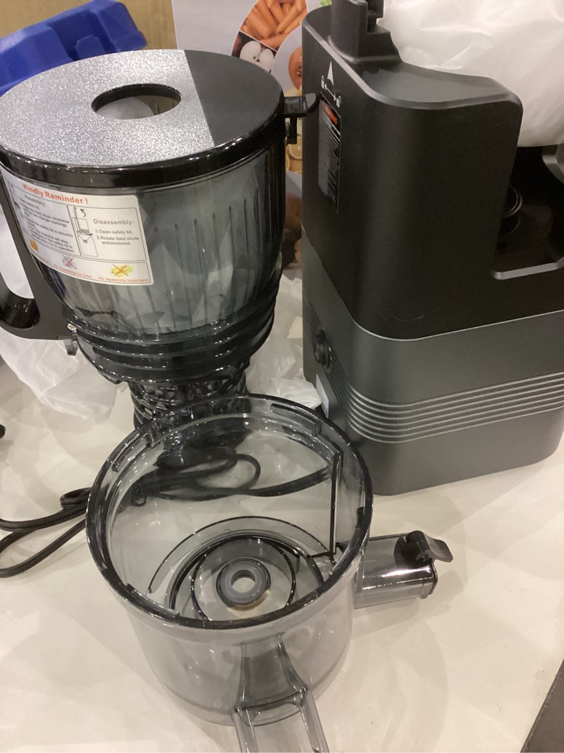 Cold Press Juicer Machines,5.8" Extra Wide Feed Chute juicer machines,350W Slow Cold Press Juicer Ma