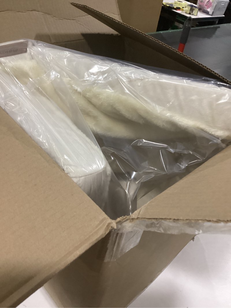 Condition photo showing Good Condition for Large Dog Bed Orthopedic Washable: Extra Large Big Dog Bed with Removable Bolster & Memory Foam Couch Sofa - Waterproof Washable with Cover 36.0"L x 27.0"W x 7.0"Th Beige