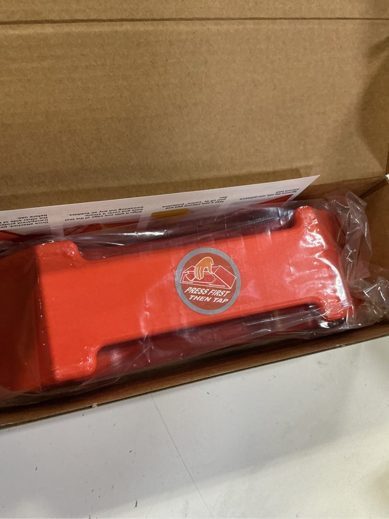 Condition photo showing Good Condition for floor gap fixer tool for laminate, vinyl & hardwood floors – heavy-duty nylon plank puller with reusable washable adhesive pad, diy floor gap repair tool (plank grabber only, hammer not included) small hammer not included