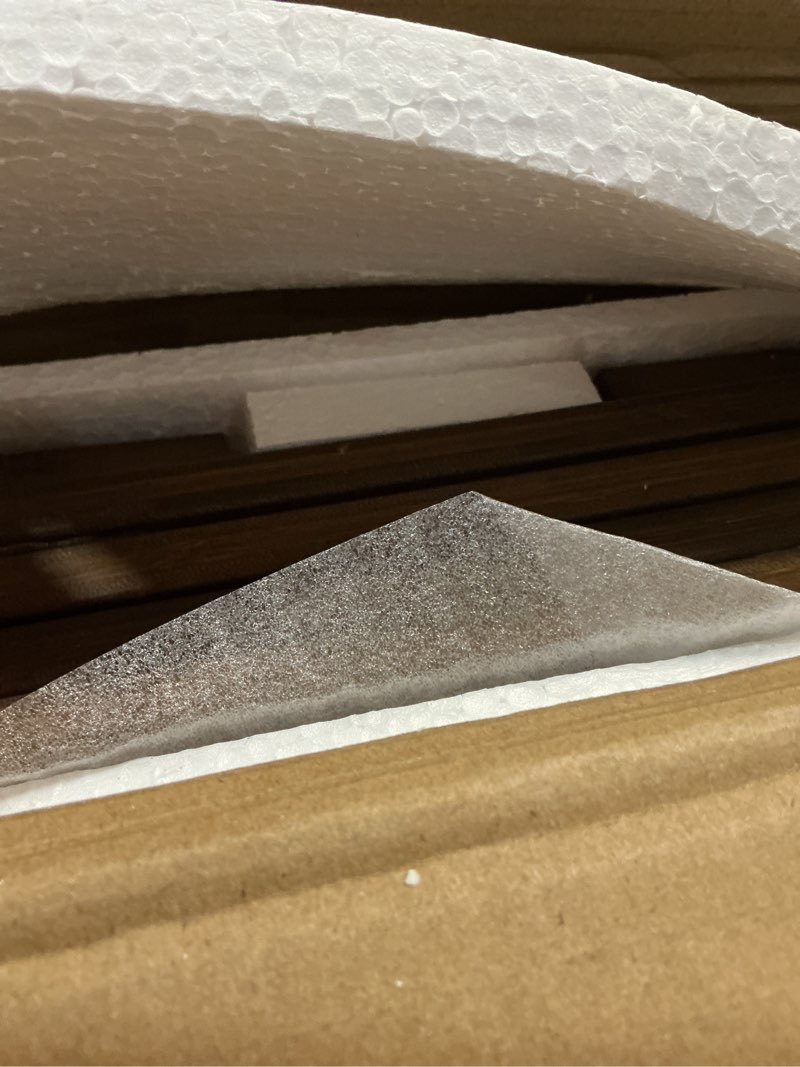 Condition photo showing Good Condition for wire shelf covers, bamboo wire rack covers for pantry, closet (4pcs, 28" w x 12" d) 28"w x 12"d 4