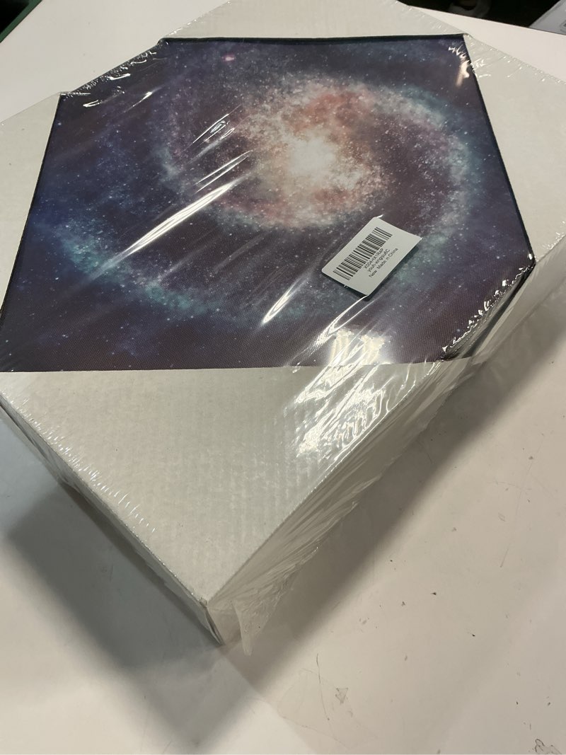 Condition photo showing New/Like New for Outer Space Canvas Prints Wall Art Cloud Stars Nebula Night Sky Picture Wall Art Kids Bedroom Decor Interstellar Posters Living Room Home Decoration Set of 4 (29cmX38cm,Framed) 4A