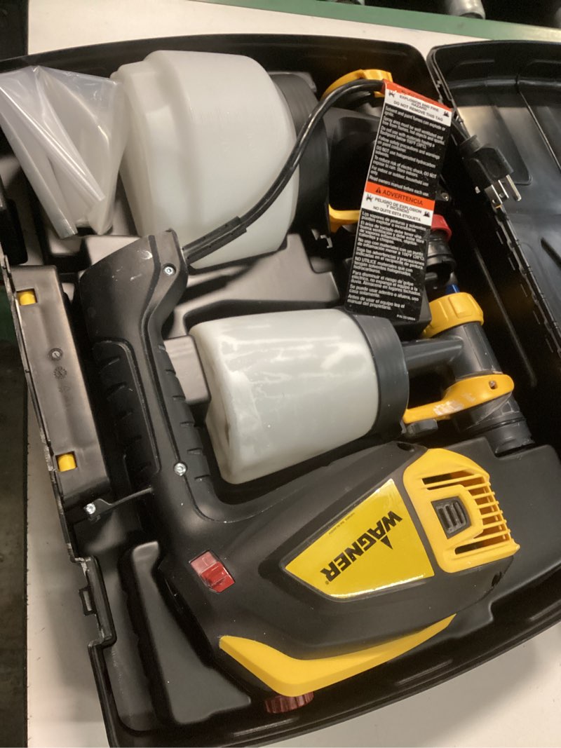 Condition photo showing As Is for flexio 3500 handheld hvlp paint sprayer