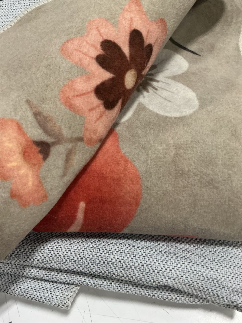 Condition photo showing As Is for lahome floral washable rugs for bedroom, 4x6 area rug ultra-thin soft living room rug, non-slip classroom stain resistant lightweight boho low-pile throw carpet for ?office flore, brown