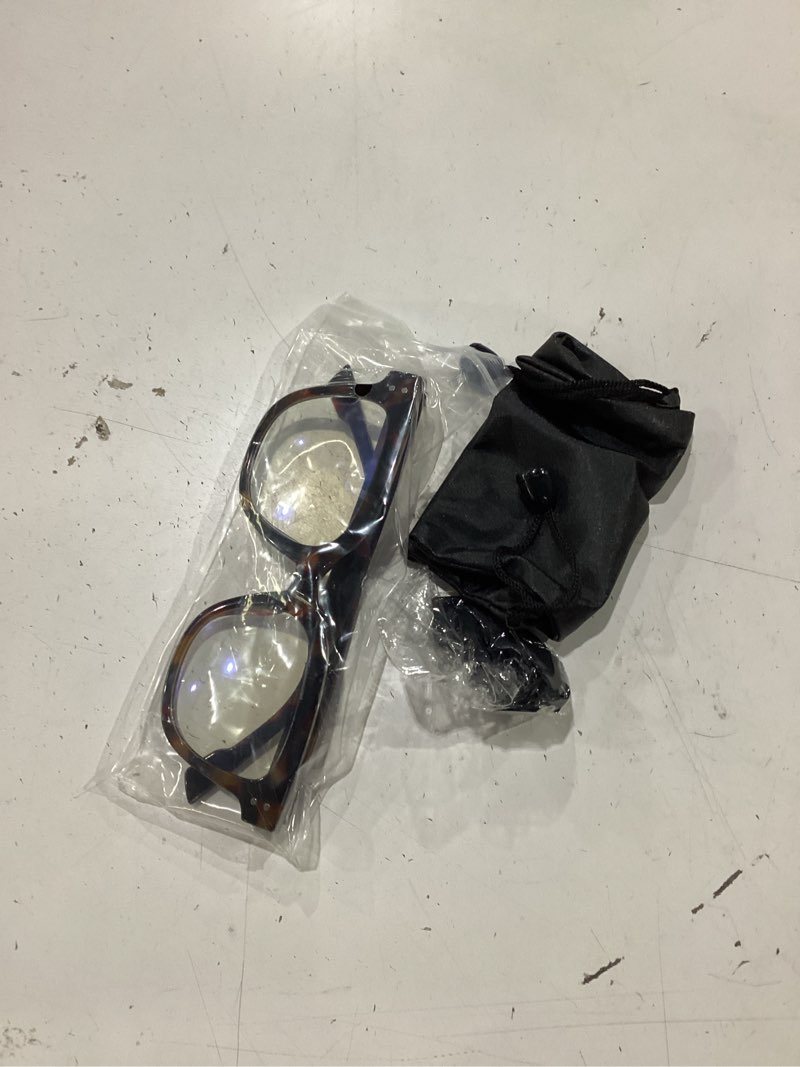 Condition photo showing New/Like New for miyya blue light glasses for women & men – oversized uv & blue light blocker chunky frames, stylish eyewear accessories **tortoiseshell clear