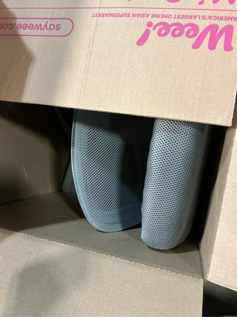 Condition photo showing As Is for Sweetcrispy Home Office Managerial Executive Chair, Flip Up Armrest Ergonomic Mesh Adjustable Swivel