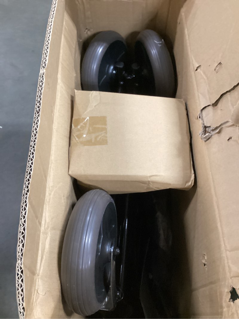 Condition photo showing Good Condition for NOVA 3 Wheel Rollator Walker – All Terrain Folding Walker for Seniors, Lightweight Mobility Aid with Bag, Basket & Tray – Adult Rolling Walker with Wheels, Blue