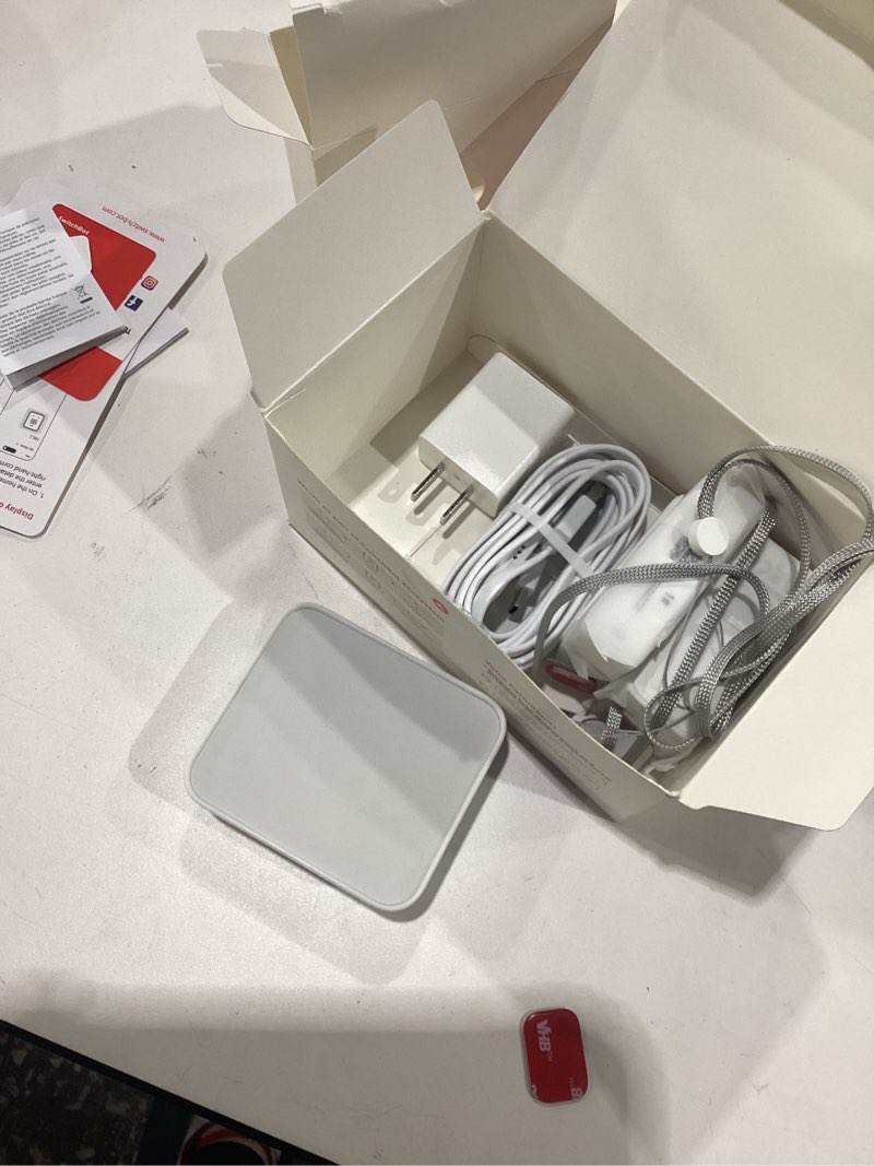 Condition photo showing Good Condition for switchbot wi-fi humidity sensor 4 pack with hub 2 (matter enabled), ip65 indoor outdoor thermometer wireless, humidity/temperature/dewpoint/vpd sensor with smart alerts, compatible with alexa