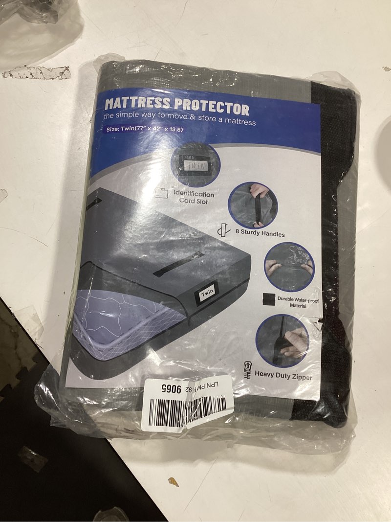 Condition photo showing New/Like New for Mattress Protector twin size (77” x 42” x 13.5)