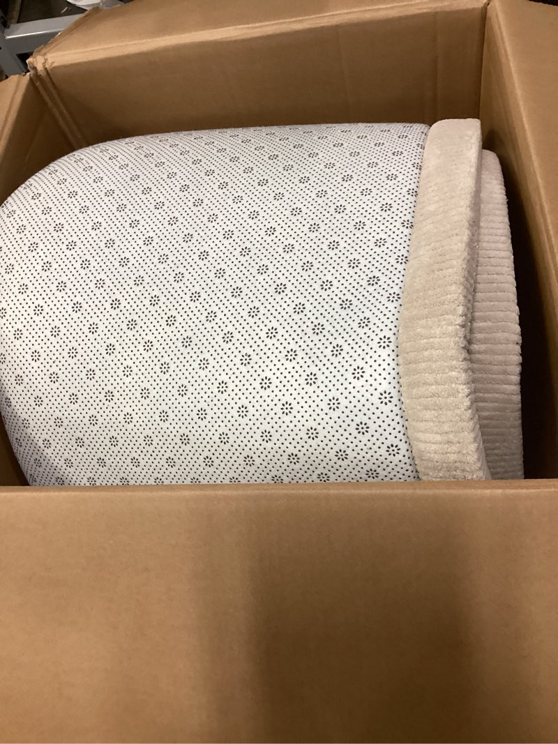 Condition photo showing As Is for (Similar) Baby Play Mat for Floor,1.3\" Thick Elasti Foam Tummy Time Mat,Soft Coral Velvet Nursery Rug,79\"×118\" Extra Large Non Slip for Crawling,Toddlers,Infants,kids,Tatami Style for Living Room,Classroom,Playroom(Beige) Beige 118\"×79\"×1.3\"