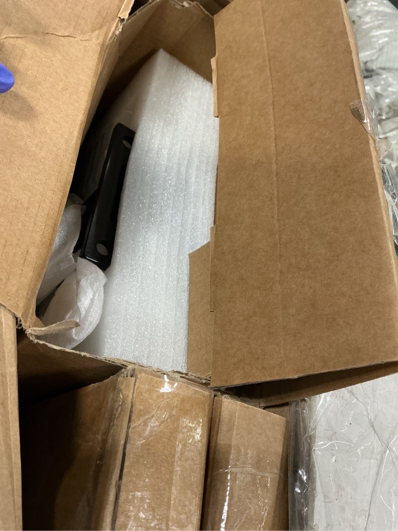 Condition photo showing Good Condition for 4ft-8ft Complete Set 33° Drilled Cable Railing System 42" with Handrail Cuttable, T304 Stainless Steel Black Angle Cable Railing Posts Kit with 1/8" Cable Railing Hardware for 28-38° Step 8FT Stair Mount