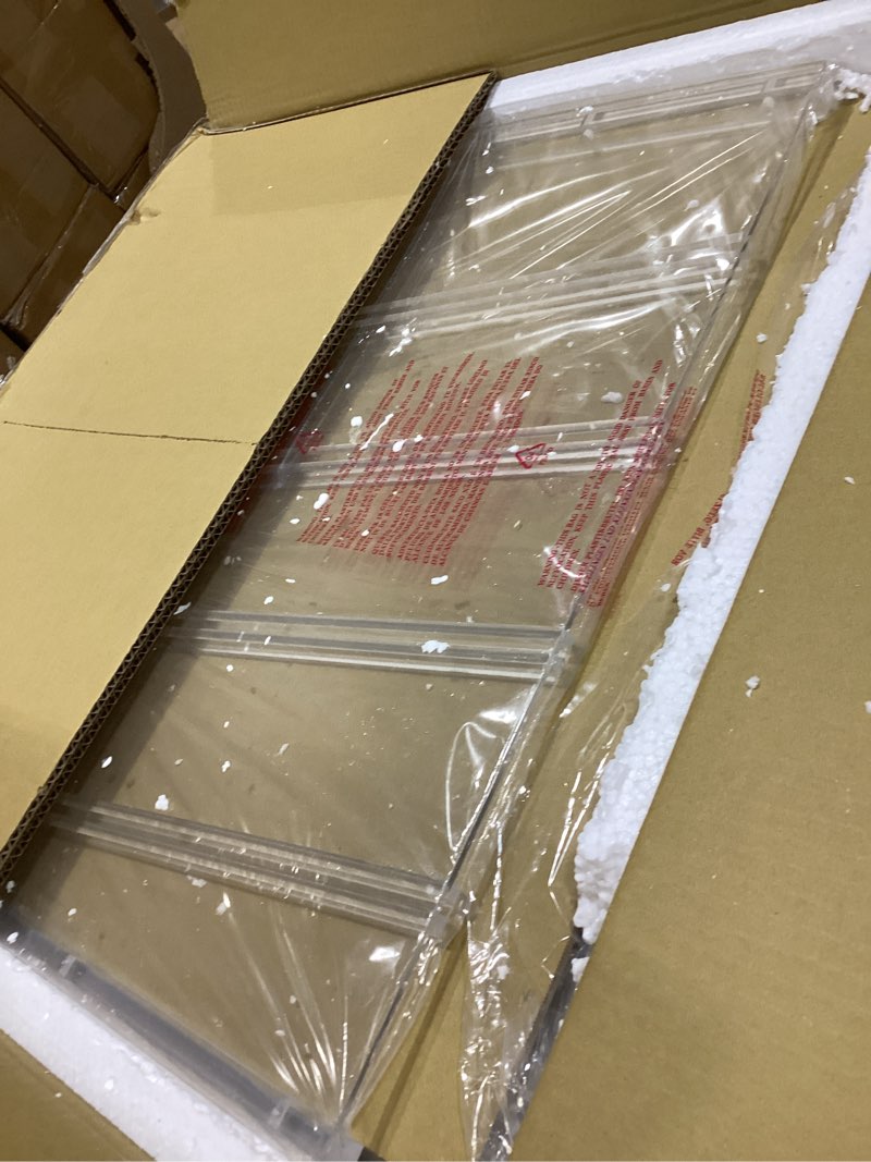 Condition photo showing Good Condition for winco adc-4 4-tier pastry display case, acrylic,clear,medium 4 tier