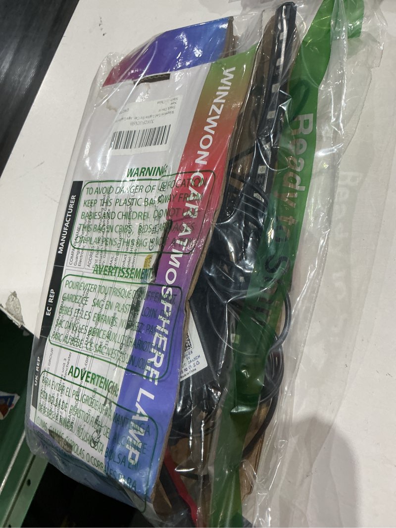 Condition photo showing Good Condition for winzwon led lights for car accessories interior, valentines day gifts for him her men women teen boys girls, app control with usb port color change lights for truck decor 1 pack