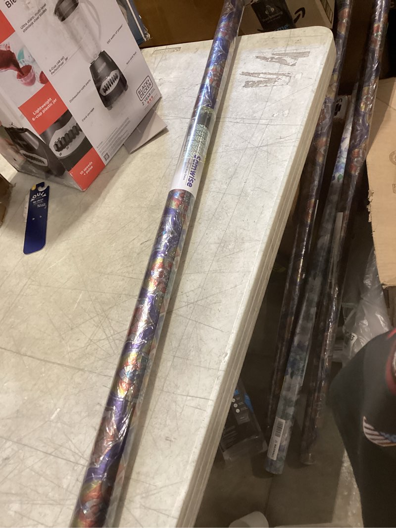 Condition photo showing Good Condition for somwise rainbow window privacy film,heat control,uv blocking,anti-glare,day & night privacy protection & decoration for home, bathroom,glass door,static cling,renter-friendly with installation tools blue&orange 45*157