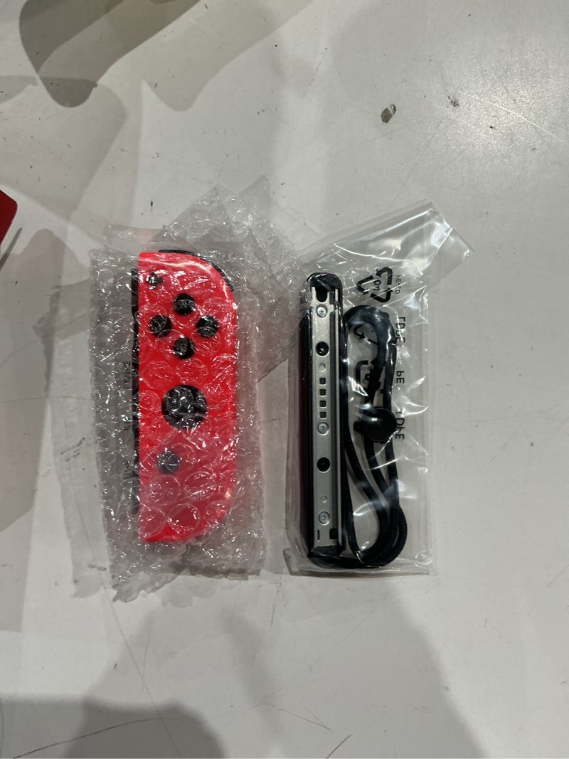 Condition photo showing Good Condition for nintendo joy-con (r) - neon red switch neon red joy-con (r)