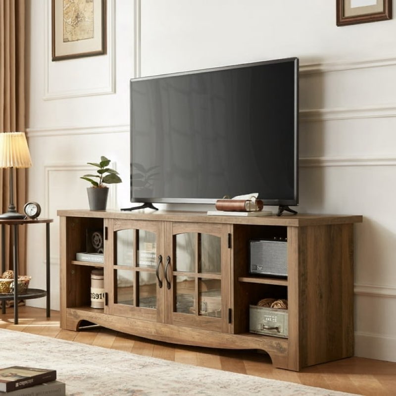 linsy home modern farmhouse tv stand
