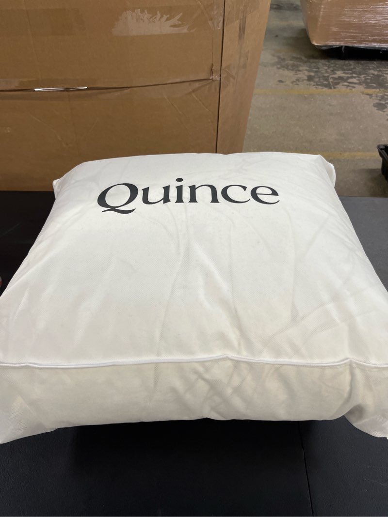 Condition photo showing New/Like New for all-season premium down alternative comforter, full/queen, white