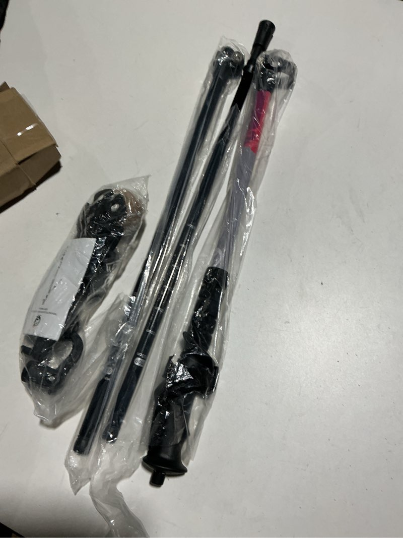 Condition photo showing As Is for EpochCreate Trekking Pole as Selfie Stick-Hiking Sticks for All Terrain for Women&Men with Detachable Phone & GoPro Mount,10m Remote Control,Adjustable Lightweight 7075 Aluminum Outdoor Walking Stick White-No Holder