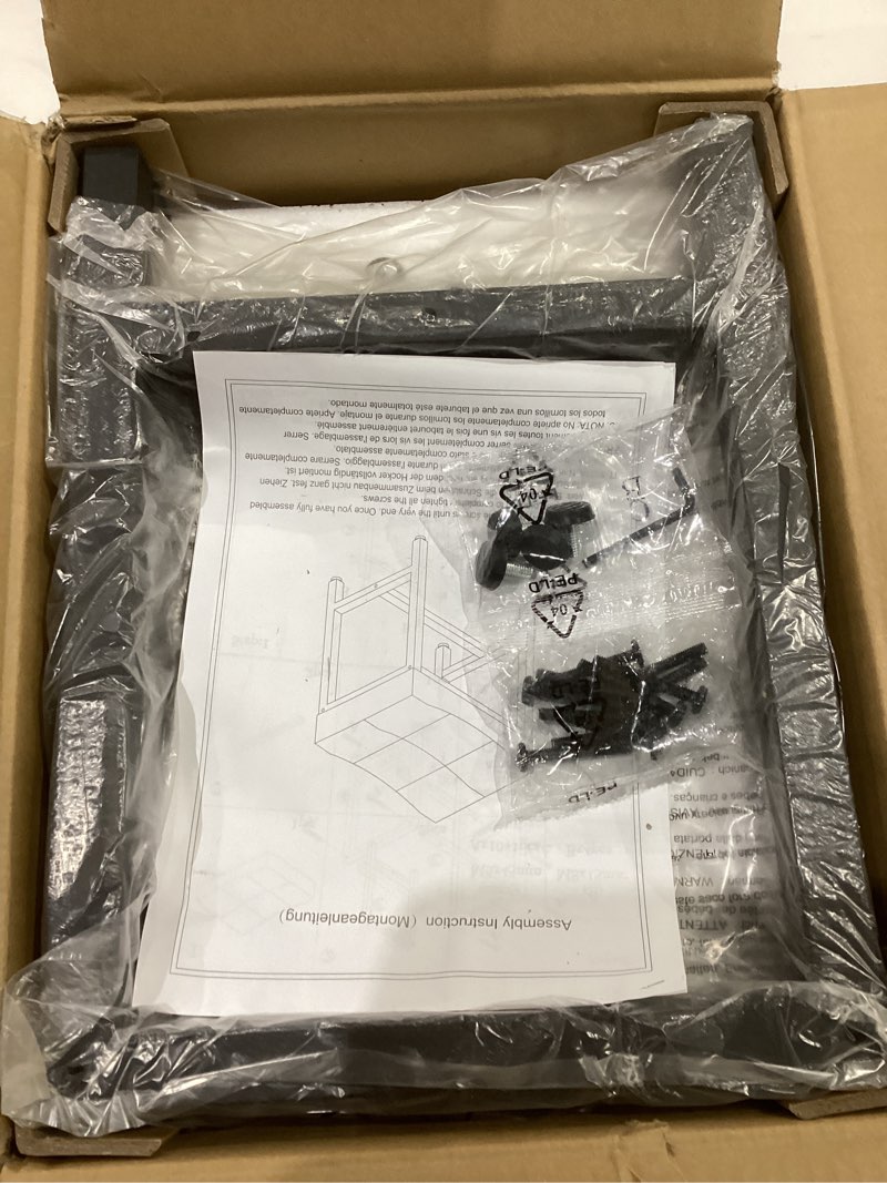 Condition photo showing Good Condition for Saddle Seat Vanity Stool, Makeup Stool Chair with Metal Leg, U-Shaped Faux Leather Ottoman Foot Rest, Small Square Chairs Under Desk for Vanity, Living Room, Bedroom, Modern Makeup Bench Black Black & Black