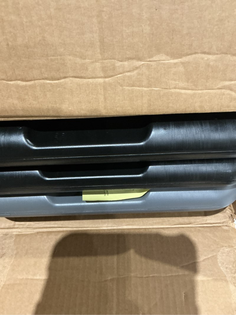 Condition photo showing Good Condition for the original step exercise step platform, health club size stepper for exercise at home with 4 stackable risers for height adjustments 4 risers grey