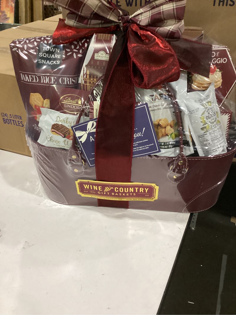 Condition photo showing New/Like New for houdini inc wine country gift basket