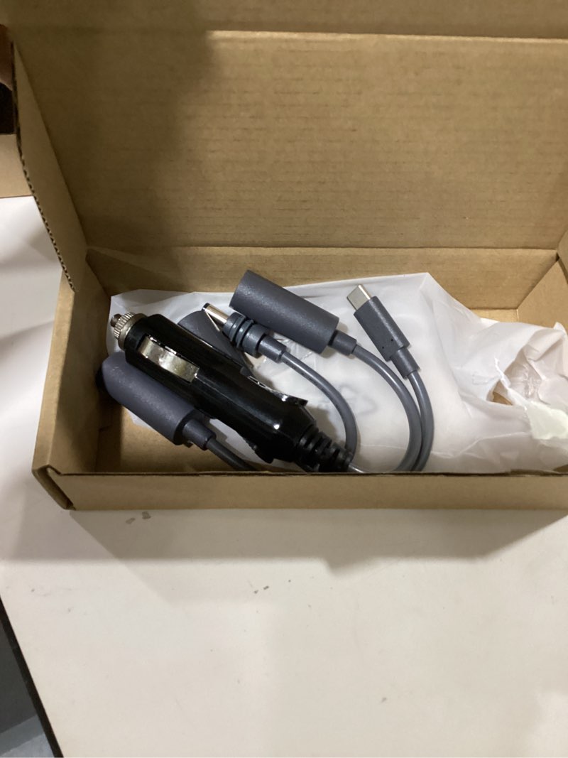 Condition photo showing As Is for 3 Packs Cable Adapter for Starlink Mini, USB C/Car Charger/DC to DC Charging Power Converter, Plug & Play Starlink Mini Accessories (DC-DC Power Cord is Not Included)