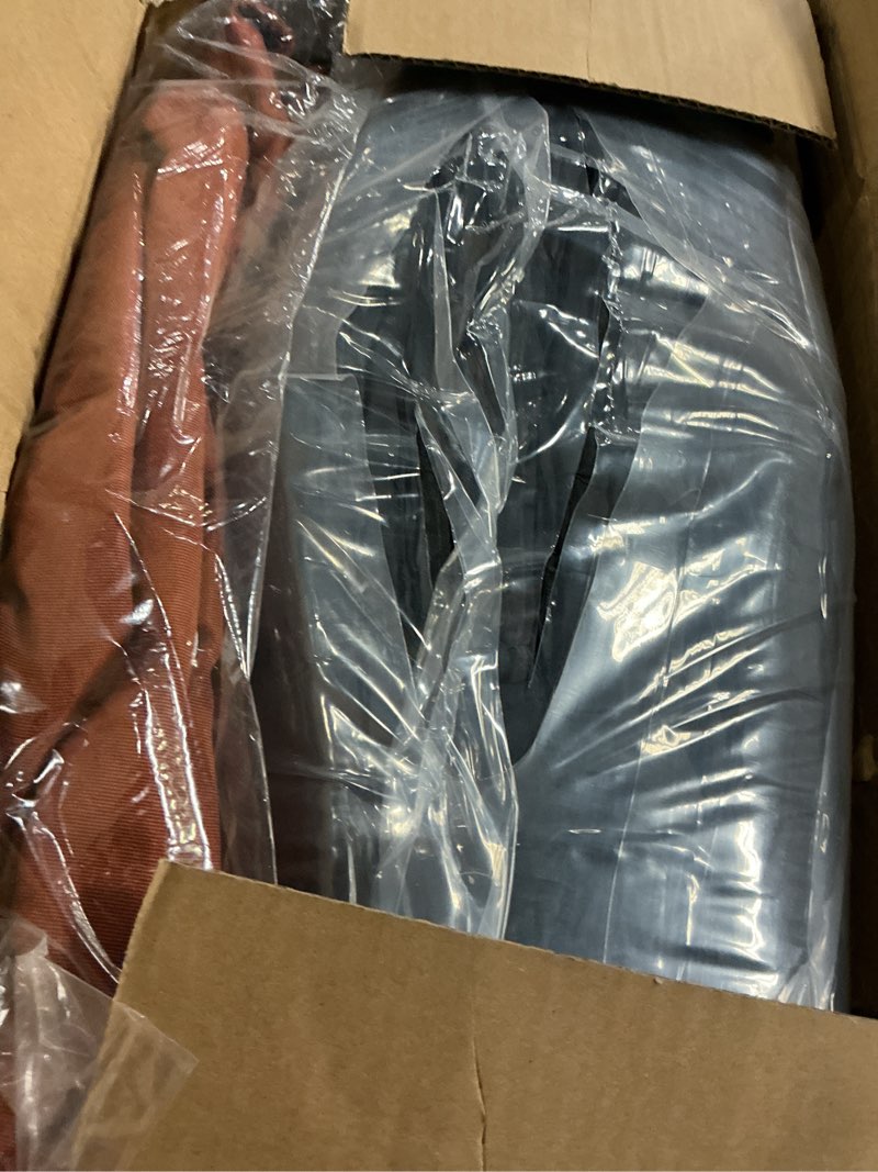 Condition photo showing New/Like New for outdoor chair cushions set of 4 -waterproof outdoor seat cushions for patio furniture, patio chair cushion with handle and ties, round out door chair pads,19" x 19" x 3", spice spice 19x19x3-round