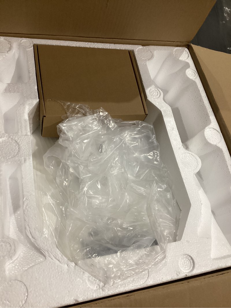 Condition photo showing As Is for Toilet Bidet Seat, Instant Warm Water, Self-Cleaning Nozzle, Multiple Spraying Modes, Electric Heated Seat, Warm Air Drying, Soft Closed Lid, Display Screen, Requires Electricity, Round
