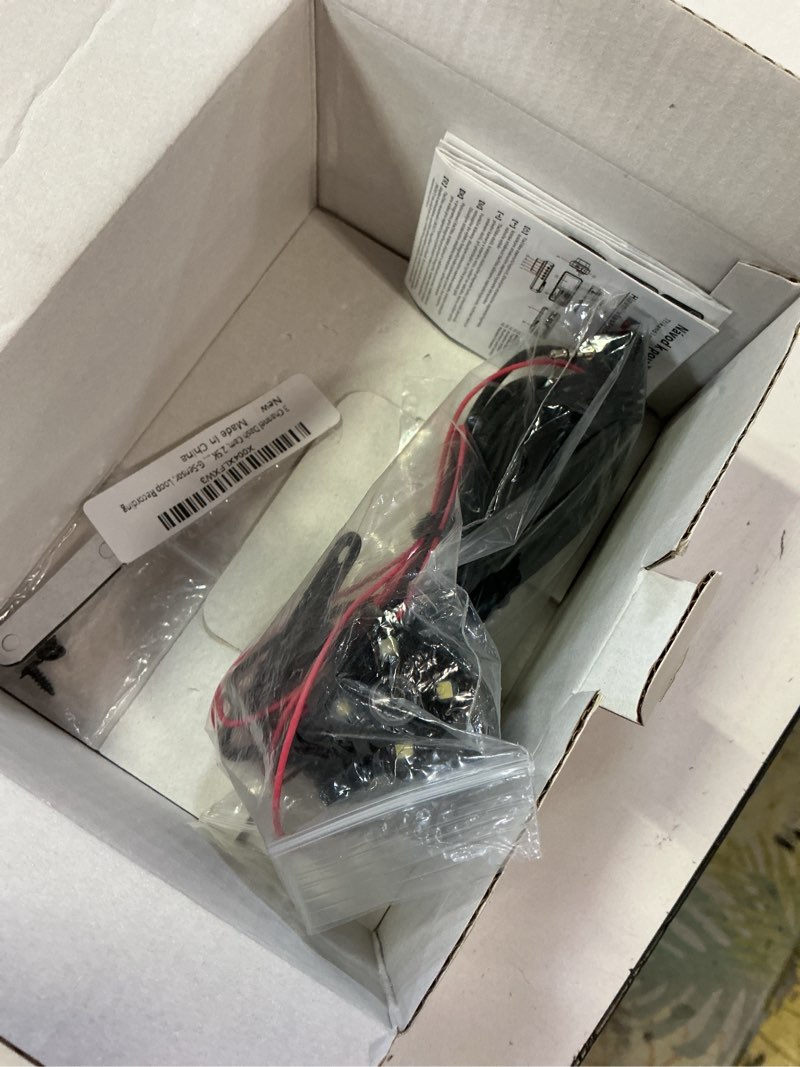Condition photo showing As Is for (incomplete)3 channel dash camera for cars,capture crisp 4k+1080p+1080p, features 5g wifi & app control, night vision,24h parking mode,loop recording,170° wide angle,32gb card included(black)