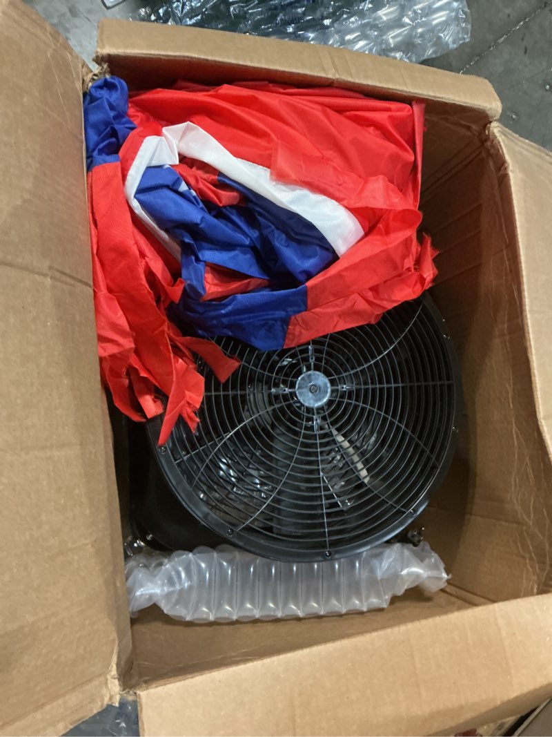 Condition photo showing Good Condition for inflatable tube man with blower, 20 ft tall, wacky waving wind flying inflatable dancing tube guy with 1 hp ipx3 waterproof blower fan, for outdoor advertising business store party decoration flag 20ft