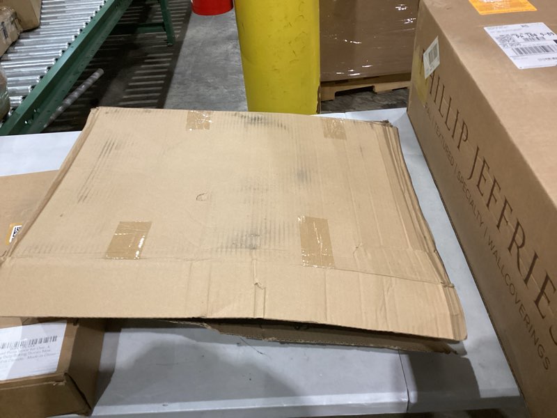 Condition photo showing As Is for Large Cat Carrier 24"x16.5"x16.5" Portable Dog Crate for Small Medium Dogs Collapsible Traveling Pet Crate with Collapsible Bowl 24"x16.5"x16.5" Grey