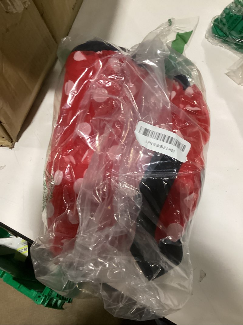 Condition photo showing New/Like New for Nileafes Girls Princess Mini Mouse Costume Toddler Birthday Party Fancy Dress Up Red 1-2T