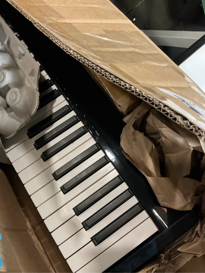 Condition photo showing Good Condition for NikoMaku Semi-weighted 88 Keys Piano Keyboard Compact Portable Digital Piano Set for Beginners with Stand, Carrying Case, Sustain Pedal, Headphones, SWAN-S Black