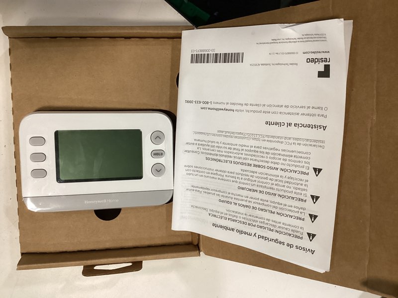 Condition photo showing New/Like New for honeywell home x2p heating and cooling push button programmable thermostat